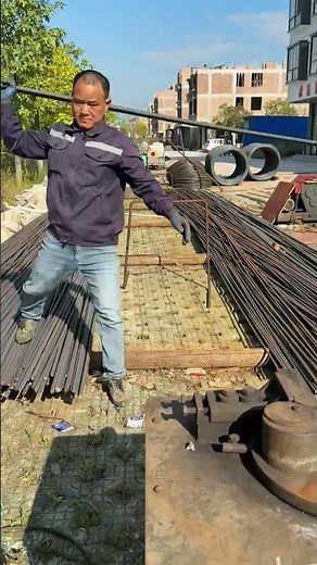 How to Bend Rebar with a Machine | Construction Skills