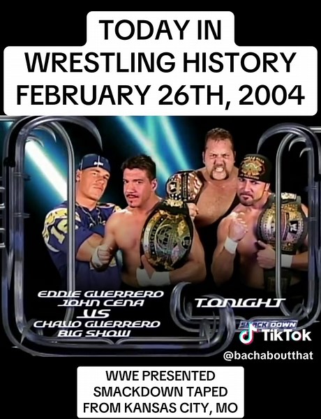 Wrestling History: February 26, 2004 SmackDown Highlights