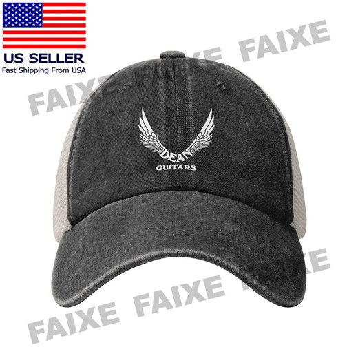 Dean Guitars Washed Trucker Hat – Retro Baseball Cap, Cotton Polyester Blend - Etsy
