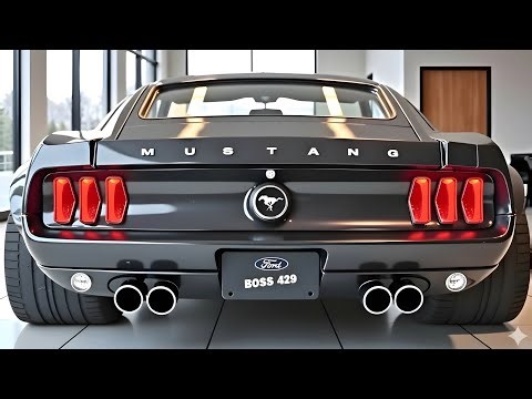 2026 Mustang BOSS 429 Unleashed: The Return of a Legend With Insane Power!