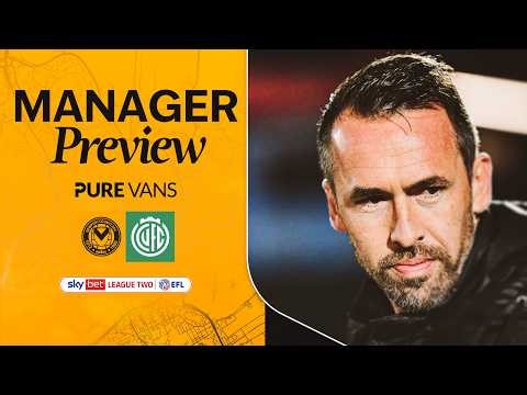 Press Conference | Christian Fuchs Previews Cambridge United Fixture