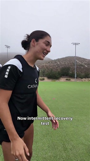 Beep Test Challenge! #soccerfitness #soccershorts