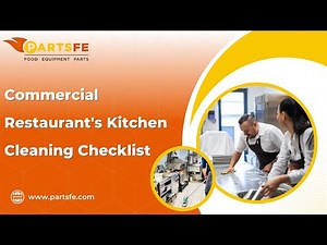 Commercial Restaurant's Kitchen Cleaning Checklist - PartsFe