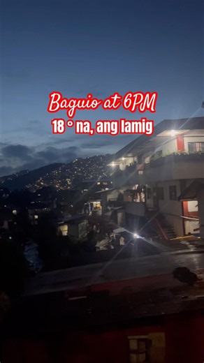 Evening walk in Baguio City #baguiocity #travel #ytshorts