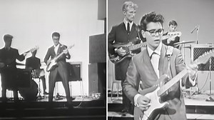 When The Shadows let Cliff Richard play lead guitar on a storming version of 'Apache' - video