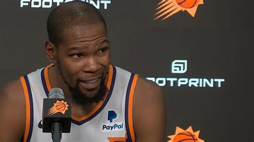 KD has priceless reaction to Joel Embiid's 70-point game