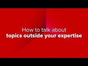 How to handle interview questions outside your expertise