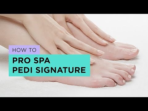 OPI Signature Pedicure with Pro Spa Tutorial