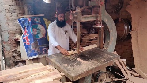Carving A Sword From Solid Wood
