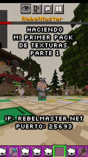 HACIENDO mi PACK de TEXTURAS #minecraft #jutsukaisen #fyp #shorts
