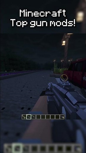 Trying the best Tacz addons💂‍♂️💂‍♂️ #minecraft #minecraftmods #cyberpunk2077 #helldivers2