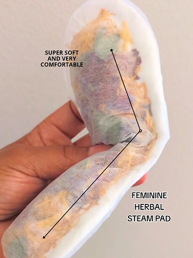 Herbal Steam Pad for Feminine Care and Hydration