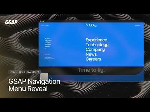 This GSAP Menu Animation Has No Business Looking This Good