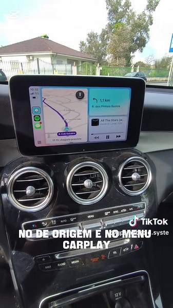 Mercedes GLC: Carplay e Android Auto Sem Fios