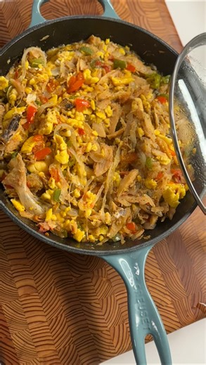 I’ve never seen a national dish prettier than Jamaicas national dish 😫 and there’s literally no debate. #ackeeandsaltfish #jamaicasnationaldish #jamaica #foodie #fypage | Sher McKessey