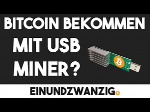 Tutorial - Bitcoin bekommen mit USB Miner