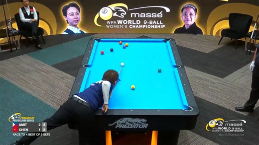 🏆FINAL RACK! 🇵🇭 Amit vs 🇨🇳 Chen | Predator Pro Billiard Series