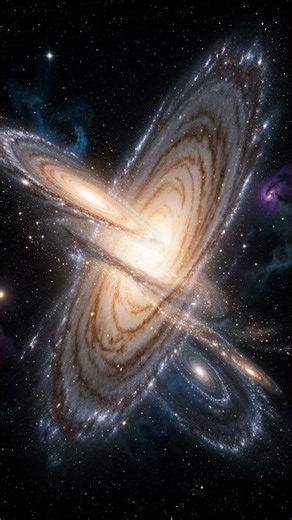 The Milky Way is on a collision course with Andromeda #shorts