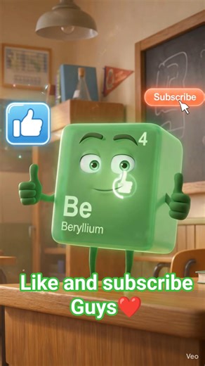 Did you know emeralds are made of Beryllium?​#Beryllium #NASA #SpaceTech #Chemistry #ScienceShorts