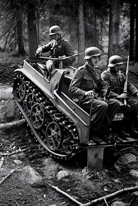 Sd.Kfz.2 Kettenkrad of the 6th Mountain Division Nord. | History of People