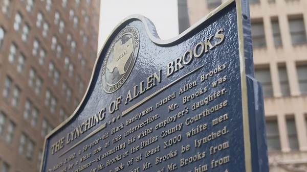Vandals steal marker commemorating Dallas lynching site, prompting calls for security