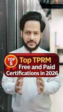 Top TPRM Certifications 2026 (Free + Paid) | Best Vendor Risk Certifications for Career Growth