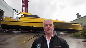 Here is a cool little video of the re launch of our XSV20 Thunder Child II, stunning in gold and her speed trials reaching 54kts, with some beautiful Ariel drone footage, hope you enjoy it. | Safehaven Marine