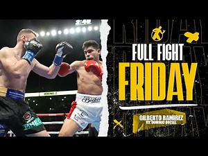 Full Fight | Gilberto "Zurdo" Ramirez vs. Dominic Boesel for the World Title shot!