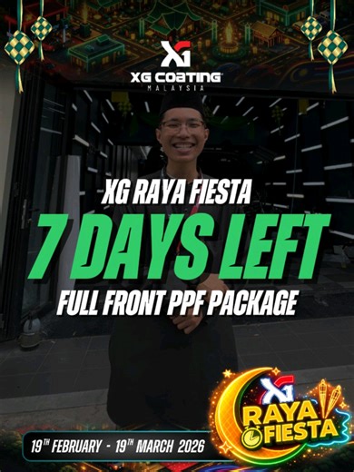 Protect Your Car Before Raya with XG PPF Packages
