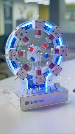 3.4K views · 220 reactions | NodiStep is a hands-on STEM tool that visualizes electromagnetism and stepper motors in real time. Ideal for schools, universities, labs, and makerspaces. We’re exploring new distribution partners in the STEM and education hardware space. | Nodi Step | Facebook