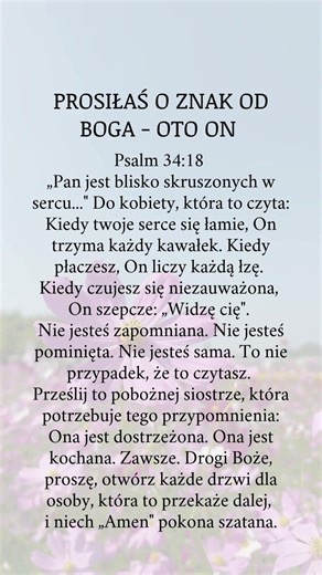 ❤️ Może to będzie pierwsza drzwi, które otworzysz w swoim sercu dla Boga!