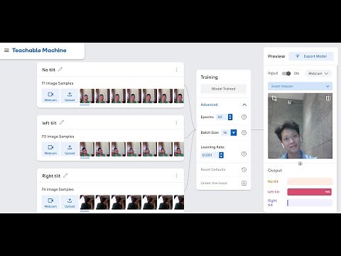Teachable machine (over 93% accuracy) with python and TensorFlow