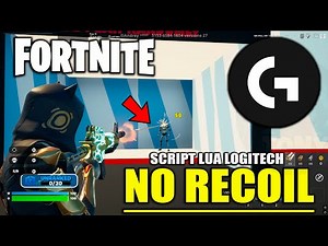 FORTNITE | No Recoil LUA SCRIPT for Logitech Mouse (Video for illustration purposes only) - Tutorial