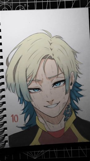 73K views · 4K reactions | Michael Kaiser ✨ // Blue Lock #kaiser #bluelock #drawing #sketch #tutorial #anime | sashisensei_art | Facebook