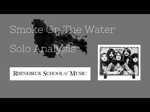 Smoke On The Water Solo Analysis