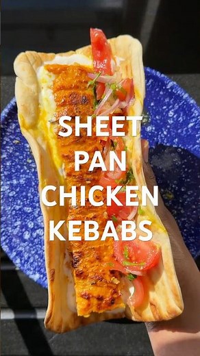 Sheet Pan Chicken Kebabs!