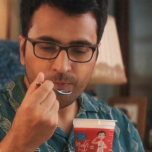 Mother Dairy Mishti Doi takes you to a sweet dreamy world! Enjoy spoon-fulls of rich creamy texture up to the last bite #MotherDairy #MotherDairyMistidoi #Mishtidoi #DelightfulSummer Abir Chatterjee | Mother Dairy Fresh Delights