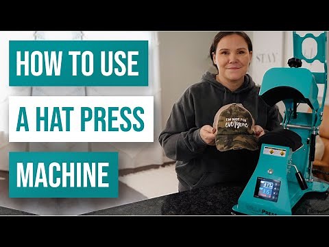 🧢 How to Use a Hat Press Machine