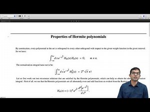 mod05lec46 - Hermite polynomials