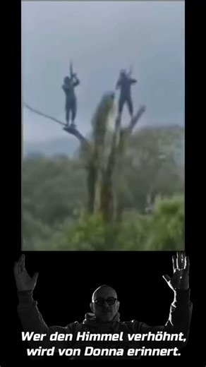 Sie fordern den #Himmel heraus. Der #Donnagott antwortete: #Strafe für #Hybris, kein #Zufall