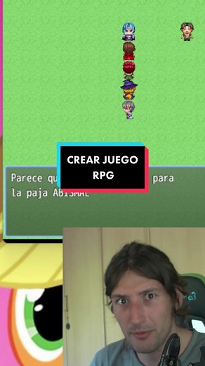 Crear juegos RPG de forma fácil ejemplo #aprendecontiktok #aprendeentiktok #techtok #unity #python #rpg #javascript #csharp #minecraft #ff7 #unrealengine