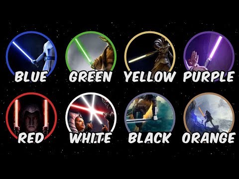 Every Lightsaber Color Explained in Detail