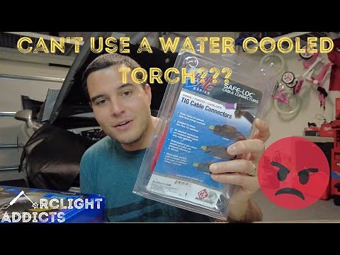 TIG Water Cooled Torch - Dinse Adapter for Miller!