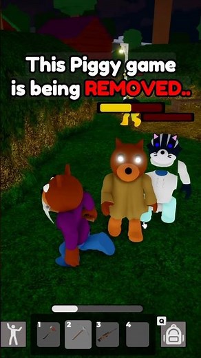 This Piggy game is being REMOVED forever.. 😢😢