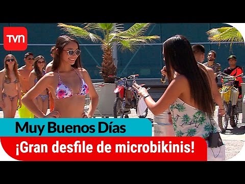Muy buenos días | ¡Gran desfile de microbikinis! | Buenos días a todos