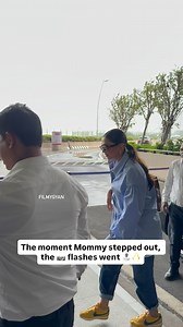 Ahaa 🔥 wait for her to turn, the 📸 flashes are the proof!! Mommy is a Queen 🤌🏻💞 | Filmygyan Viral