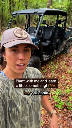 A walkthrough on the food plot we planted the other day with the Plotmaster/Can-Am combo! Y’all hit me up with your questions on this unit 👍 | Macy Watkins Johnston