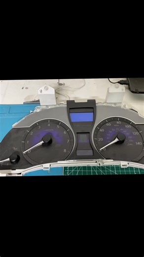 Lexus RX350 Gauge #ledupgrade #beforeandafter #rx350