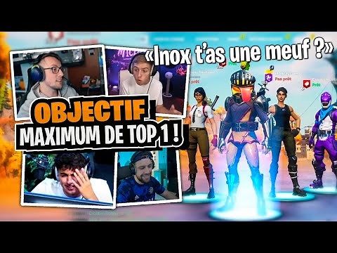 Le retour de la squad de rêve Inoxtag, Michou & Dobby sur Fortnite Battle Royale