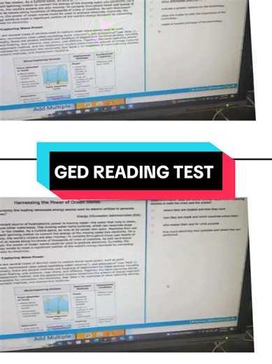 GED READING TEST #getexamcheat #adultlearning #gedexamexpert #gedproctoredexam #gedexamcheat